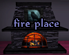 Dark Fire Place 