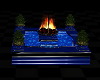 Pool Side Fire Place