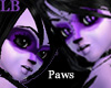 (LB) Violet Coon-Cat Paw