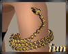 Gold Animated Snake