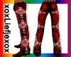 [L]Red Cross Red Pants M