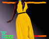 J. mustard long dress