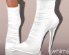 Purr White Boots