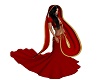 red belly dancer dress