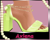 AXL Neon GRN Pearl shoes
