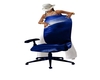 blue office chair 