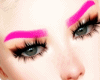 Eyebrows pink