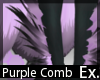 [EX]Purple Comb Tufts 3