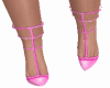 {B} Pink Suit Heels #1-F