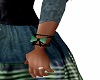 black /green pearl left
