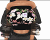 Jos Black Flower Top