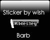 Vip Sticker Wesley