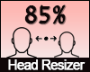 85% Head Scaler