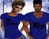 Couple King Top (Blue)