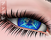 Crystal Blue Emo Eyes