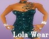 LO Glitter Gown Aqua