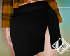 !A black short skirt