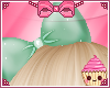 ! Mint HairBow 