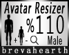 Avatar Scaler 110% M