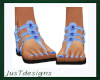JT Blueflower Sandals