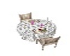 golden wedding dining