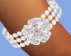 Diamond Pearl Bracelet