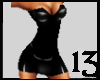 13 Mini Dress Black