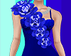 Blue Flowers Dress