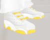 J13 Yellow Sneakers