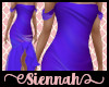 Purple Silk Gala Gown