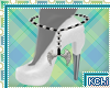 [KChi]White Ankle Beads