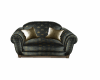 GHEDC Black/Gold Chair