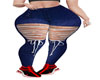Jeans/Riped F