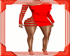 Sexy Red Strips Dress