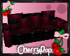 Raspberry Lust Couch
