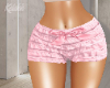 Pink Ruffle Mini Shorts