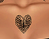 LB. Bone Heart Tattoo
