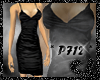 *P712C* Black Silk Dress