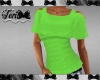 Lime Cinched Waste Top