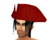 red pirate hat