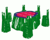 Stump Table Set Mesh