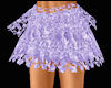 !Floral lace skirt lilac