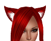 LC Red Kitty Ears