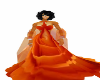 orange shawl