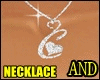 A~ Letter C Necklace LOV