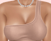 E* Beige Shoulder Top