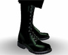 Green Combat Boots
