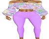 *PFE Lilac top + pants