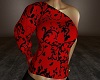 One Sleeve Red/Blk Swirl