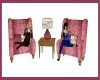 LOTO Tea Chairs Pink